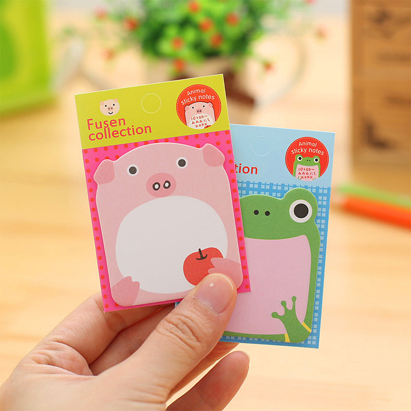 Wholesale Cartoon Animal Sticky Notes